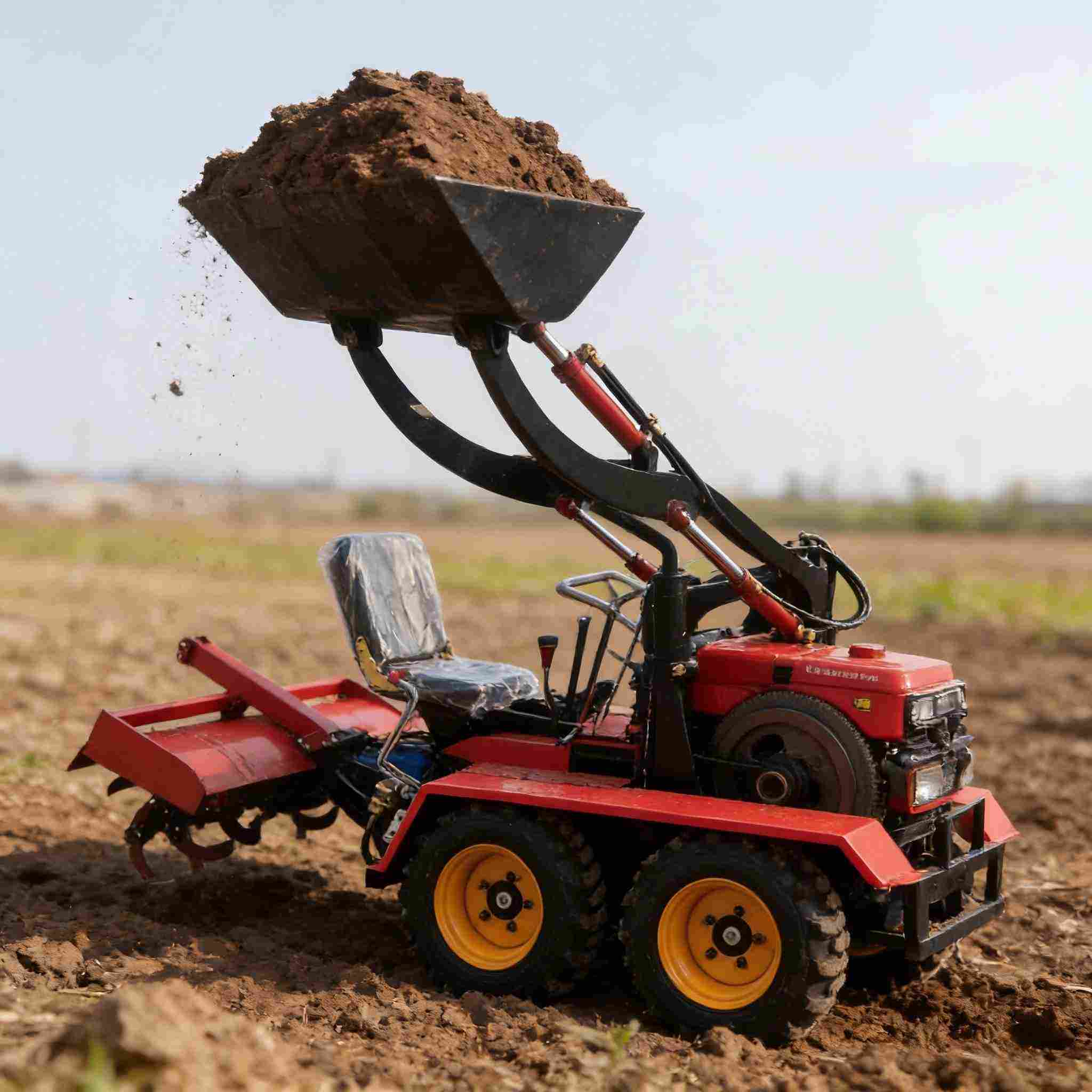 Farming Tools For Agriculture - Coltivatore per piccoli trattori, utilizzabile come
